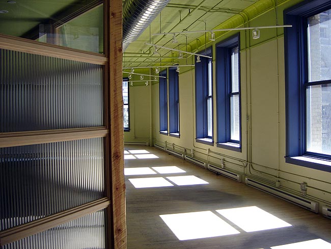 Large open space with lots of incoming light
